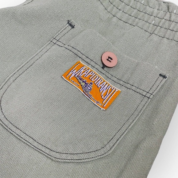 70s Wrangler Wrapid Transit Corduroy Bell Bottom Pants Flare 32 x 30 Grey Blue - Picture 2 of 8